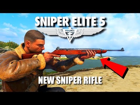 NEW WEAPON Pedersen Rifle, NEW SKINS and a FREE MAP - Sniper Elite 5
