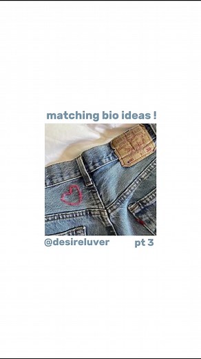 Creative Matching Bio Ideas for Couples
