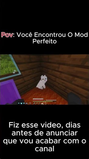 Pov: Você encontrou o mod perfeito...
