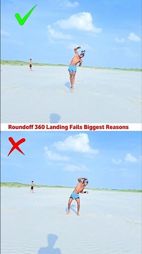Roundoff 360 Tutorial Avoid Mistake For Beginner #shorts #youtubeshorts #shortvideo #gymnastics