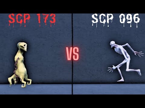 SCP 096 VS SCP 173 ROBLOX