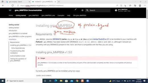 1.Gromacs轨道的蛋白-配基的MMPBSA分析