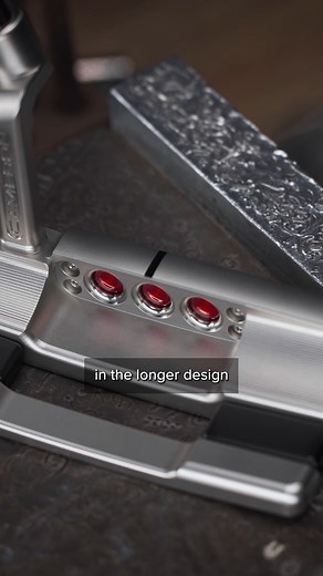 Added stability throughout the putting stroke. The new Long Design Squareback 2 offers a counterbalanced design to help quiet the player’s hands and engage the shoulders: scottycameron.com/putters/long-design/long-design-squareback-2-studio-style | Scotty Cameron