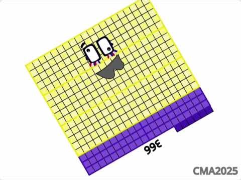 Numberblocks Band Wholes 37 V7