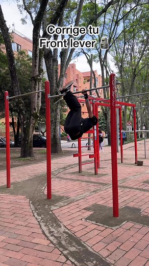 Tutorial front lever en un solo video #tutorial #fblifestyle | Danieltorres_x
