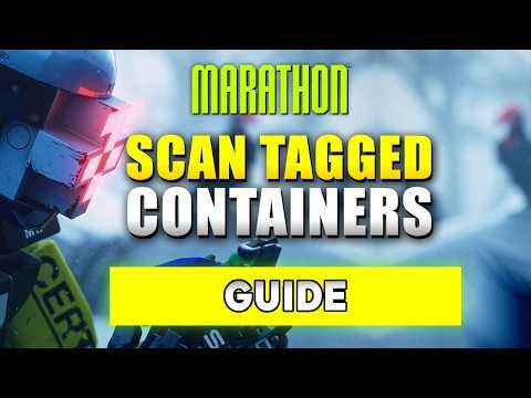 Marathon Scan Tagged Containers in Airfield