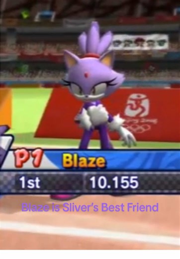 Blaze is Sliver’s Best Friend