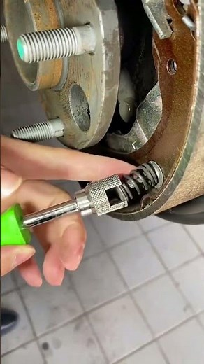 Drum Brake Spring Tool | Remove Brake Springs in Seconds🛠️ #drumbrake #brakespringtool