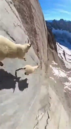 POV: Chasing Mountain Goats at Full Speed #funny #helpmemakethismakesense #homesecurity #memes