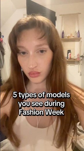 5 types of models 💗🤚 #model #fashionweek #fashionmodel #runwaymodel