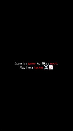 3Am | Quotes | Motivation | Check my story . ☠️📈. . Exam is game Act like a noob play like a hacker ☠️ Exam memes, memes, funny memes, quotes, quotes reels, viral... | Instagram