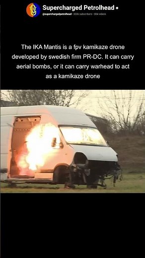 Swedish IKA Mantis drone