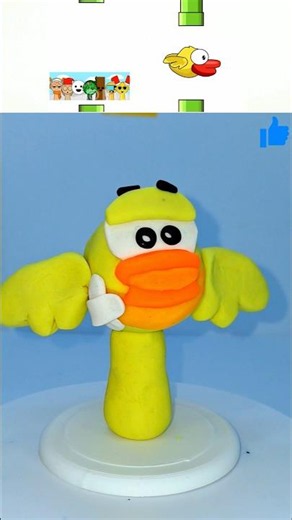 Sprunki 🎵 I Made Flappy Bird 🐦 With Clay 🟡🟠 Flappy Bird Game 🎮