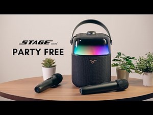 Stage Party Free Karaoke Machine - Lots of features and big fun!