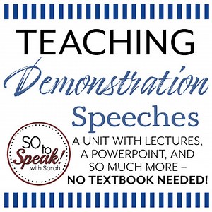 Demonstration Speeches Unit