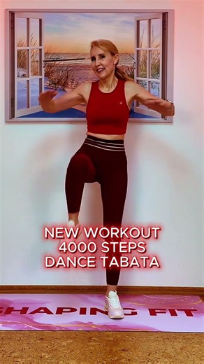4000 Steps Dance Tabata 🔥 Fat Burning Cardio Workout (No Equipment, At Home)