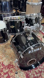 $1595.00 Tama Starclassic Piano Black 5pc drum set. Used very nice condition with a few blemishes and swirl marks. Can’t go wrong with black and chrome!! #tama #drums #starclassic This kit looks stunning!! Walnut/Birch 5 piece drum set. Stunning painted lacquer finish with premium chrome hardware. Walnut/birch shells exhibit incredible warmth and punchy attack and depth of sound. Premium die-cast zinc hoops provide consistent tuning and extra high-end resonance Rubber-based claw hooks deliver co