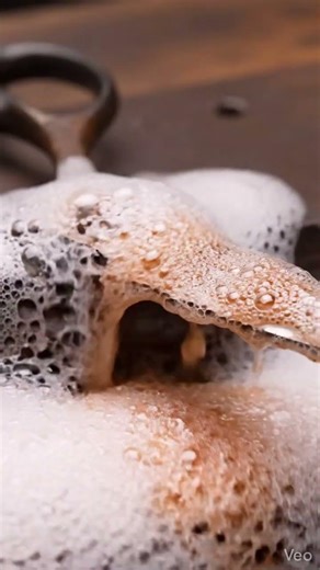 Rust remove from scissors #satisfying #rustremoval