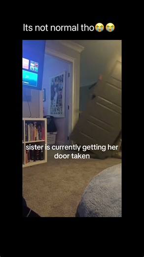 POV: Your Sister Gets Her Door Taken 💀#relatable #shorts #viralshort