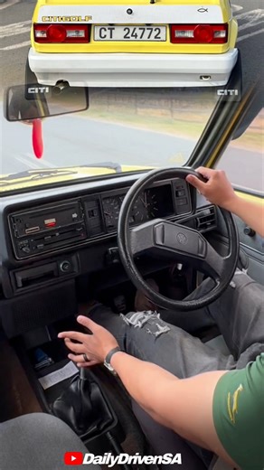 🔥POV DRIVE (VW CITI GOLF MK1) Full video here: https://youtu.be/ML3LGGwPL8A?si=vFmYTI3j2zU710RX | Daily Driven SA-Official