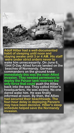 He Slept Until Noon Every Day — And Refused to Wake Up on D-Day | June 6 1944