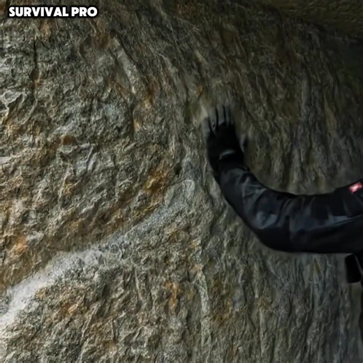 On the edge of the sea, a home is carved from solid stone. #luxurybuild #hiddenhouse #survival #handbinding #bushcraft | Survival Pro