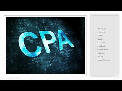 Top 10 CPA Networks for Beginners - Youtube video promotion #yt #youtube