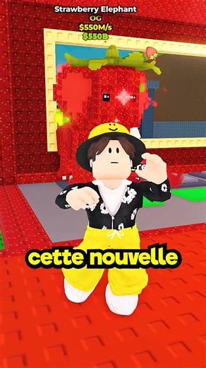 COMMENT AVOIR LA BASE Strawberry ! 😮 #shorts #stealabrainrot