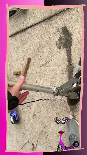 How To Fix Stuck Scooter (Razor) #razorscooter #kickscooter #howto #diy #shorts