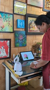 Wet on wet fabric painting techniques. | Kavi Art Studio