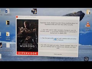 How to run Black Myth Wukong HyperVisor FitGirl