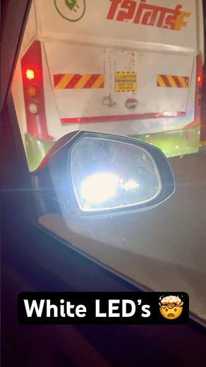 White LED Headlamps for Car | Car Headlights Upgrade | White LED Car Upgrade 🤯 Car LED Light