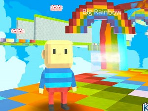Kogama: Rainbow Parkour 🕹️ Online Game | Gameflare.com