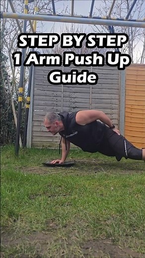 The Only 1-Arm Push Up Guide You Will Ever Need 😉