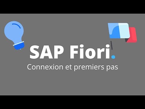 SAP Fiori: connexion et premiers pas
