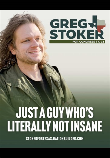 I am running for congress because I’m a masochist who believes a better politics/future is possible. Non-partisan, working class. Texas is not a blue state or a red state. It is a non-voting state. We are beginning the labor of changing that. #stokerfortexas #tx31 #Texas31 #FortHood #KilleenTX