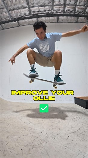 @flowsk8academy | 5 Drills that will improve your OLLIE! | Instagram