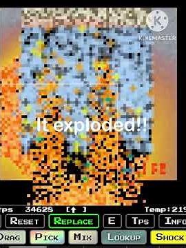 How to make Chernobyl disaster in Sandboxels