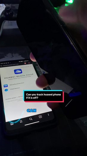 ¿Cómo rastrear un teléfono Huawei apagado?