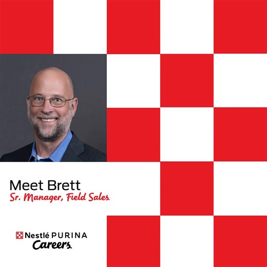 We’re passionate about empowering our associates to build careers they can take pride in. Meet Brett, our Senior Manager in Field Sales, whose impressive 30-year journey reflects our core values of #development, #longevity, and innovation in advancing the future of pet care. Read on to learn more about our enduring commitment to our associates: Purinajobs.com/facebook-brett | Nestlé Purina Careers