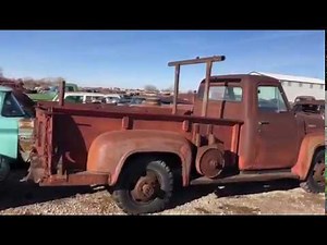 1954 Ford F350 Untouched original old truck