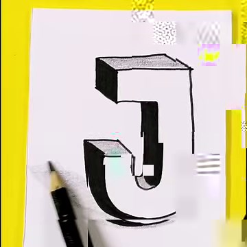🔴 Aprende el Truco para Dibujar Letras en 3D para Principiantes #dibujo #arte #3D #ilusion #truco #tutorial #lettering | Easy Art