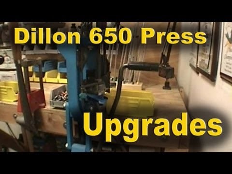 Dillon 650 Progressive Press Upgrades and Basic Operation