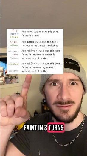 Perish Song = KO in 3 Turns?! 😱 #pokemon