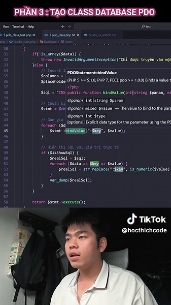 Tạo Class Database PDO trong Python