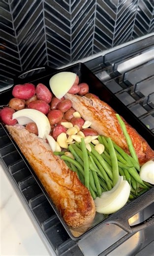 Make this one pan dinner with big flavor and easy prep