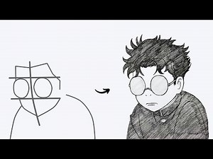 How to draw Okarun from Dandadan | Easy Step-by-Step
