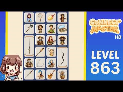 Connect Master Level 863 Solution Walkthrough