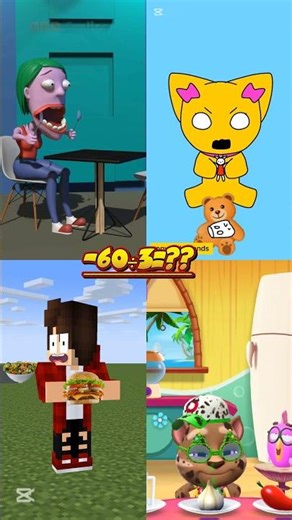 Sonic popipopipo vs All #trending #minecraft #shorts