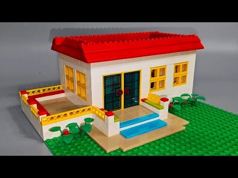 How To Build a Lego House 🏡MOC| Building Blocks Instructions | Diy #lego #legohouse #howto